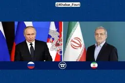 گفت‌و‌گوی تلفنی رؤسای‌جمهور ایران و روسیه