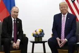 پوتین: توئیت‌ های ترامپ را اصلا نمی‌ خوانم!