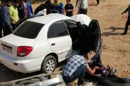 جزئیات تصادف نماینده اهواز در چذابه /یک نفر کشته شد