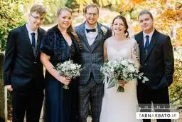 مراسم ازدواج عروس خانم در روز مرگ مادرش! +تصاویر