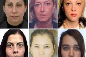 جنایتکارترین زنان اروپا + تصاویر