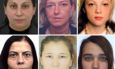 جنایتکارترین زنان اروپا + تصاویر