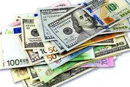 دلار بدون تغییر قیمت، افزایش یورو و کاهش پوند+جدول