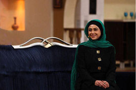 گریم سنگین آزاده صمدی در «آن دیگری» + عکس