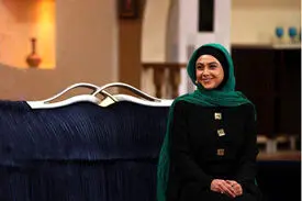 گریم سنگین آزاده صمدی در «آن دیگری» + عکس