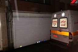 همسایه با قمه آمبولانس تهران را زمینگیر کرد / بیمار اورژانسی جان باخت + تصاویر