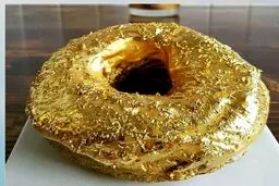 فروش دونات، بستنی و استیک با طعم طلا در مشهد جنجال‌برانگیز شد! + تصاویر