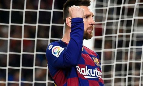 مسی به رکورد رونالدو رسید