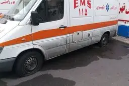 پنچر کردن آمبولانس؛ ثبت نقطه سیاه در کارنامه اورژانس