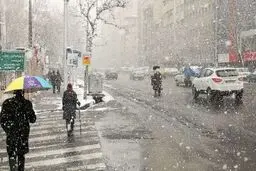 کاهش ۱۰ درجه‌ای دما و ادامه بارش‌ها در برخی مناطق کشور