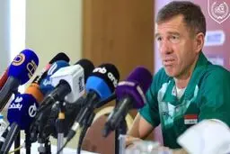 سرمربی عراق: از اول هم رقیب ما بحرین بود نه ایران