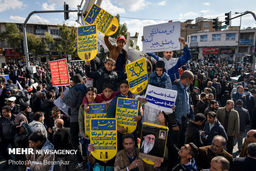راهپیمایی حمایت از اقتدار و امنیت در شیراز