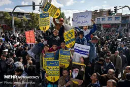راهپیمایی حمایت از اقتدار و امنیت در شیراز