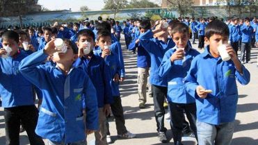 توزیع شیر رایگان در مدارس ۹ استان از ابتدای آذر