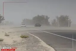 وزش باد شدید و گردوخاک در اصفهان و قم