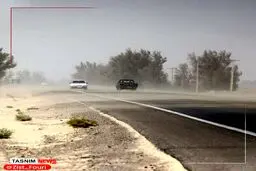 وزش باد شدید و گردوخاک در اصفهان و قم