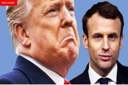 ترامپ مکرون را «کوتوله» و «موی دماغ» خطاب کرد