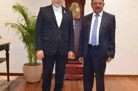 وزیر امور خارجه با مشاور امنیت ملی هند دیدار کرد