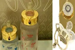 لاکچری بازی به دنیای سیسمونی رسید/ از پستونک و شیشه‌شیر طلا تا کِش‌های طلاباف برای نوزاد!