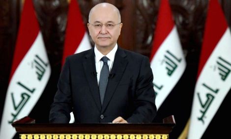 برهم صالح استعفا کرد