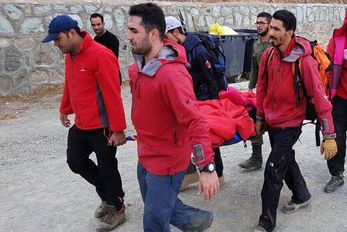 خروج مرد ۴۵ ساله از حادثه بهمن توچال