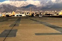 لحظاتی پیش؛ پیکر خلبان میگ ۲۹ ارتش وارد تهران شد پیکر شهید مصطفی رحمانی خلبان میگ ۲۹ با یک فروند هواپیما