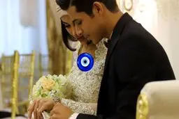 تصویری از دامادی ستاره شماره ۱۰ استقلال