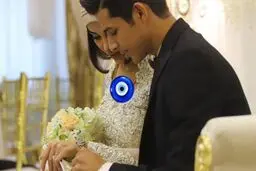 تصویری از دامادی ستاره شماره ۱۰ استقلال