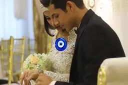 تصویری از دامادی ستاره شماره ۱۰ استقلال