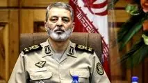 پاسخ محکم فرمانده ارتش به هرگونه اشتباه دشمن