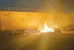 بامداد جمعه در فرودگاه بغداد چه گذشت؟
