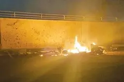 بامداد جمعه در فرودگاه بغداد چه گذشت؟