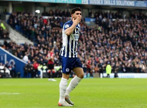 جهانبخش بهترین بازیکن ماه دسامبر برایتون