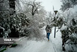 اخطاریه هواشناسی درباره تشدید بارش برف و باران در کشور
