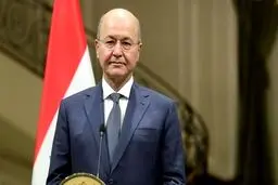 رئیس‌جمهور عراق حملات ایران به پایگاه‌های آمریکا در عراق را محکوم کرد