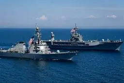 روزنامه آمریکایی: ناوگان ما در خلیج فارس همچنان یک هدف برای ایران است