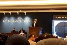 تابلویی که دیشب در تهران ۳ میلیارد تومان فروخته شد / عکس