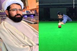یک روحانی رئیس هیئت بولینگ، بیلیارد و بولس خراسان‌ رضوی شد +عکس