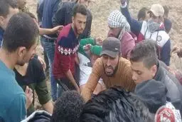 صهیونیست‌ها به معترضان فلسطینی در نوار غزه و شرق قدس اشغالی حمله کردند