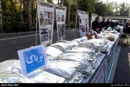کوه‌هایی که محل مخفی کردن ۱.۵ تن تریاک شده بود
