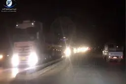 ۵۰ کامیون آمریکایی حامل تجهیزات لجستیکی وارد سوریه شد