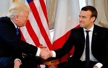 واکنش مکرون به معامله قرن ترامپ: یک طرفه صلحی ایجاد نمی‌شود