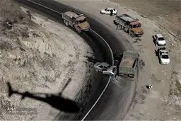 بی‌احتیاطی راننده کامیون یک سرباز را به کشتن داد