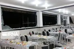 خانواده‌های عروس و داماد گتوندی در تالار عروسی به جان هم افتادند !