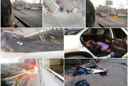 سرباز تایلندی مردم را به رگبار بست