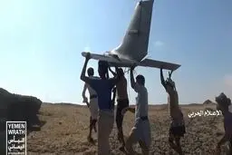 یمنی‌ها یک پهپاد جاسوسی سعودی‌ها را در مرز صعده سرنگون کردند