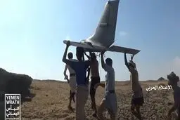 یمنی‌ها یک پهپاد جاسوسی سعودی‌ها را در مرز صعده سرنگون کردند
