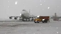 پروازهای فرودگاه مهرآباد درحال انجام است