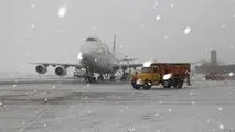 پروازهای فرودگاه مهرآباد درحال انجام است