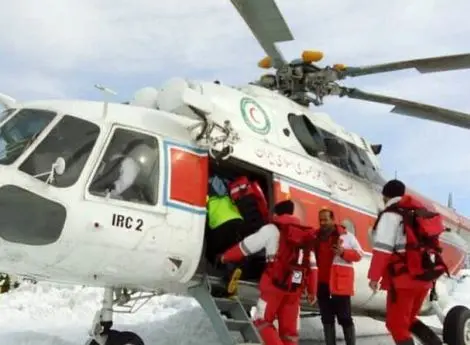 سه نفر از مفقودان ریزش بهمن در رشته رود رودبار پیدا شدند